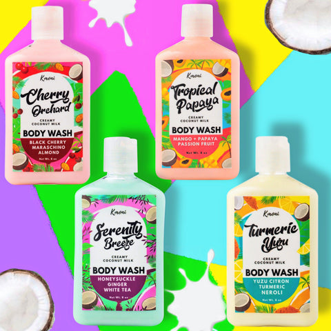 Creamy Coconut Milk Body Wash - Kmoni Cosmetics