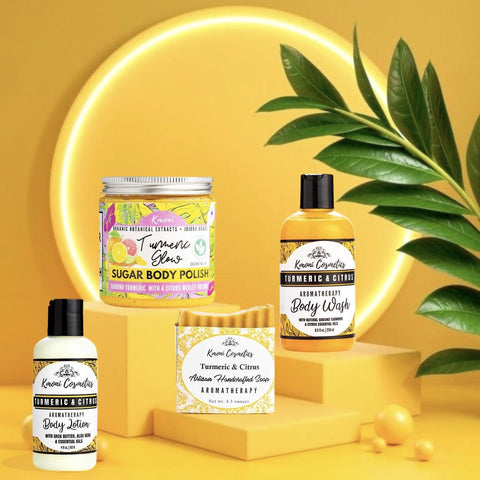 Turmeric & Citrus Collection - Kmoni Cosmetics