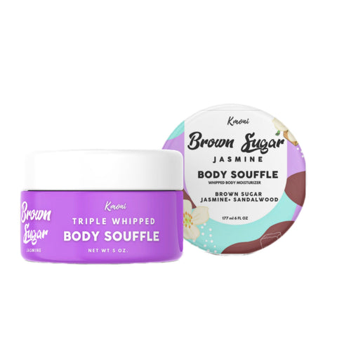 Brown Sugar Jasmine Whipped Body Souffle - Kmoni Cosmetics