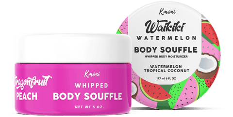 Dragonfruit Peach Whipped Body Souffle - Kmoni Cosmetics